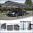12x20 Ft Metal Carport Canopy, All-weather Heavy Duty Carport Canopy With Galvanized Steel Roof, Outdoor Metal Shelter For Truck, Boat, Tractor, Car, Suv