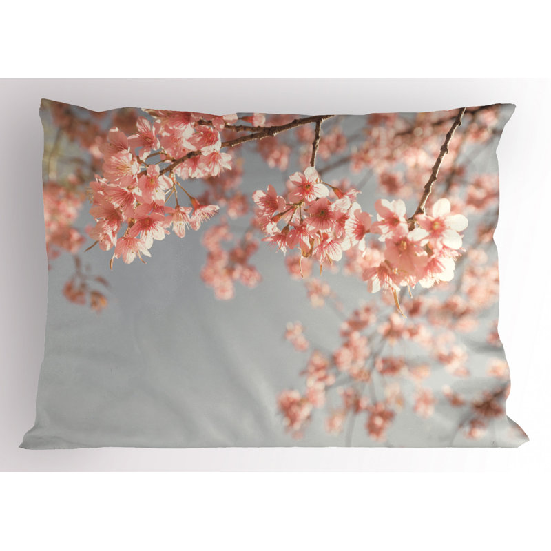 Spring Polyester Sham Set, Queen