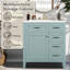 Meuble-lavabo 30 po avec lavabo en céramique-502707967