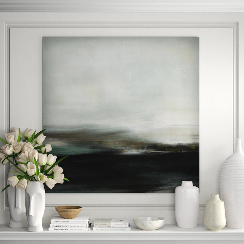 Tranquil Moments Print by Mari Urasawa, Image Brush Gel, 47" H x 47" W