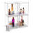 Sorbus Acrylic Storage Containers with Pull-Out Drawers - 4 Pack, 7.6” Tall Clear Stackable Storage Bins Set for Bathroom Organization