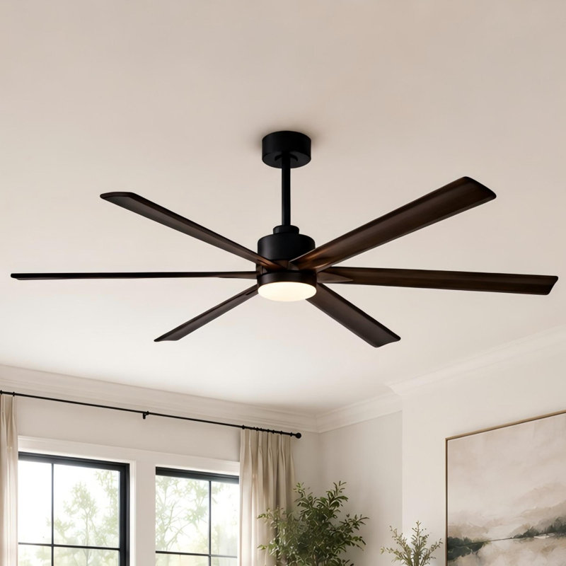 70" Modern Farmhouse Ceiling Fan  