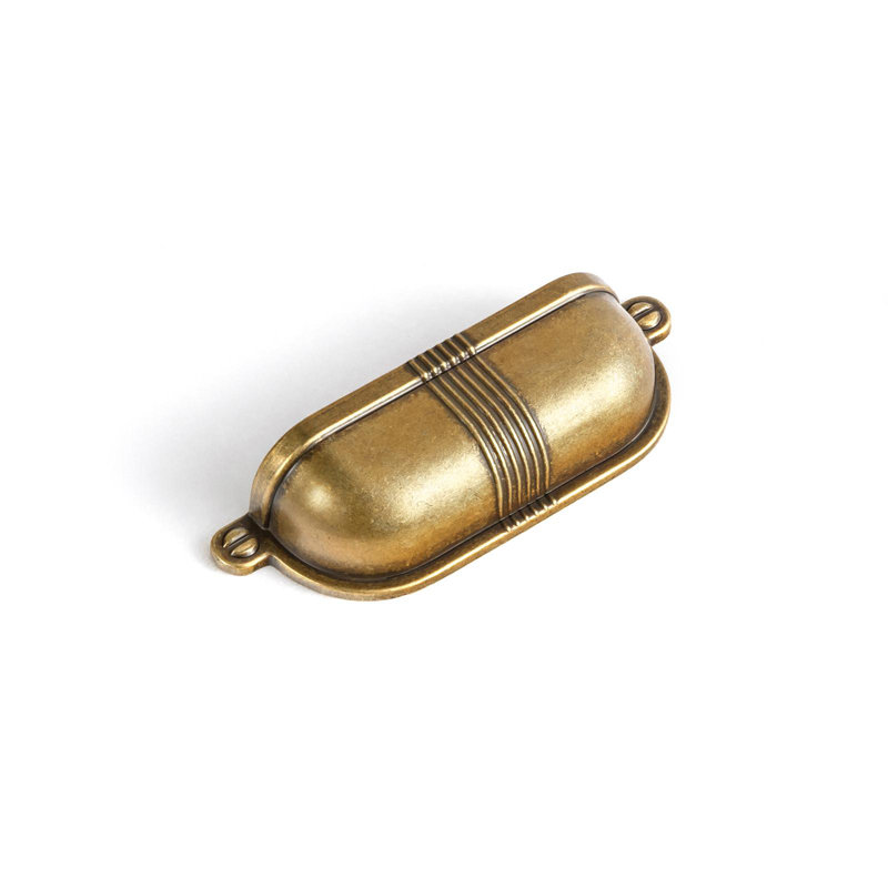 Ensemble de poignées pour tasses / poignées, 2 1/2'', Laiton antique