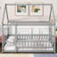 Lit à baldaquin pour enfants Soild Wood Montessori House Bed-834554468-834554466