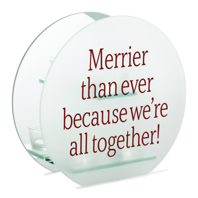 Tealight Merrier que jamais parce que nous