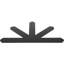 VEVOR Black Metal DIY Kit for Gazebo