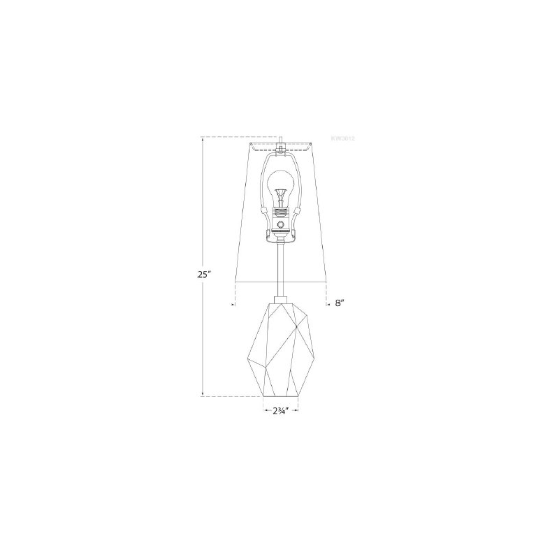 Kelly Wearstler Halcyon Accent Table Lamp