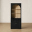 Armoire à charnière basse, noir-130730783