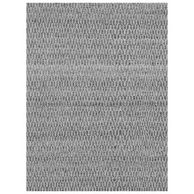 Mantra Chevron Area Rug in Gray