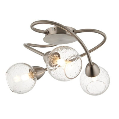 3-Light 35cm Ceiling Spotlight