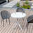 2-Pack Modern Lounge Chairs – Indoor/Outdoor All-Weather PP Plastic, Lightweight For Patio, Beach, Living Room-1904456822