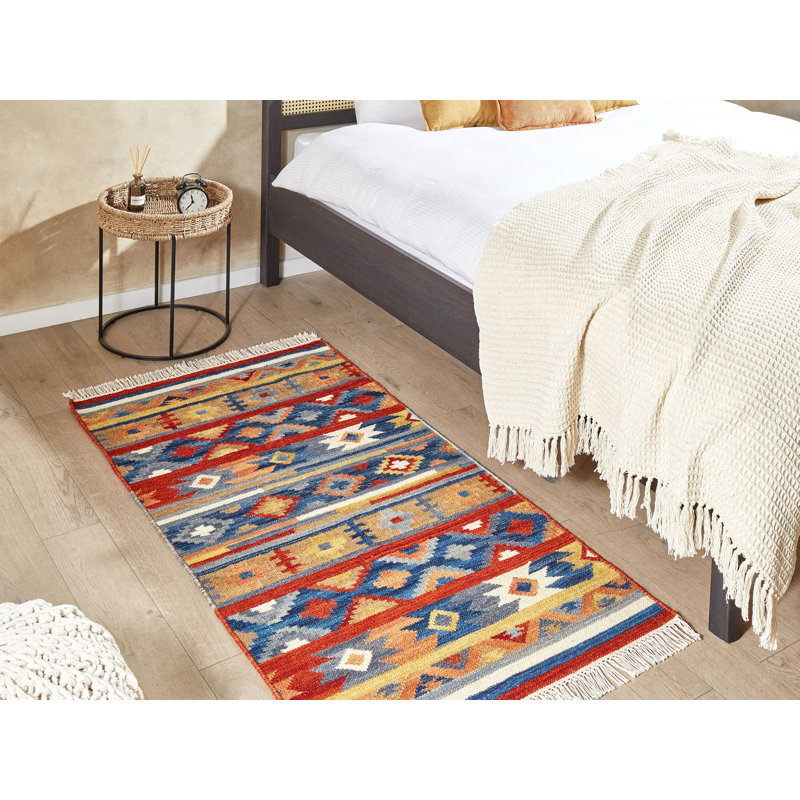 Courtnie Southwestern Hand Woven Area Rug, Rectangle 80 x 150cm