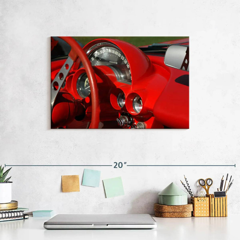 Mehar Sports Car Dashboard, 8" H x 12" W