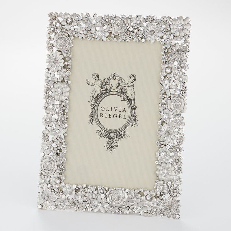 Everleigh Metal Picture Frame, 4" x 6", Silver