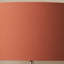 Henry 17 cm H Drum Cotton Lamp Shade ( Clip On ) in Orange