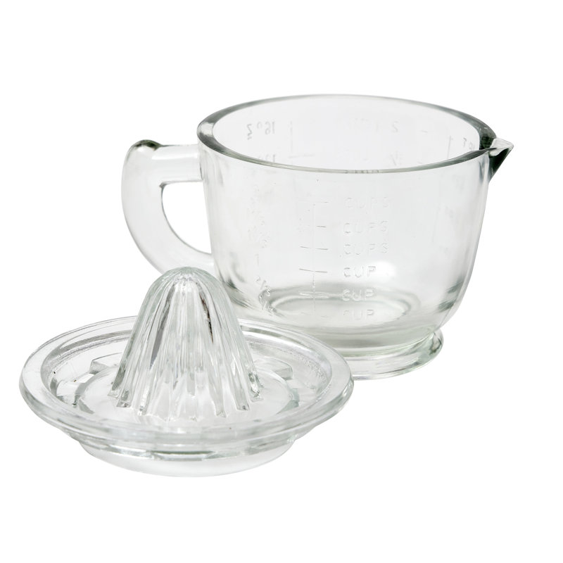 Bistro Glass Citrus Hand Press Juicer