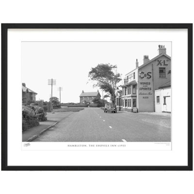 Hambleton, The Shovels Inn C1955 - Single Picture Frame Print