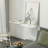 23.6" Wall Mount Modern Floating Folding Table
