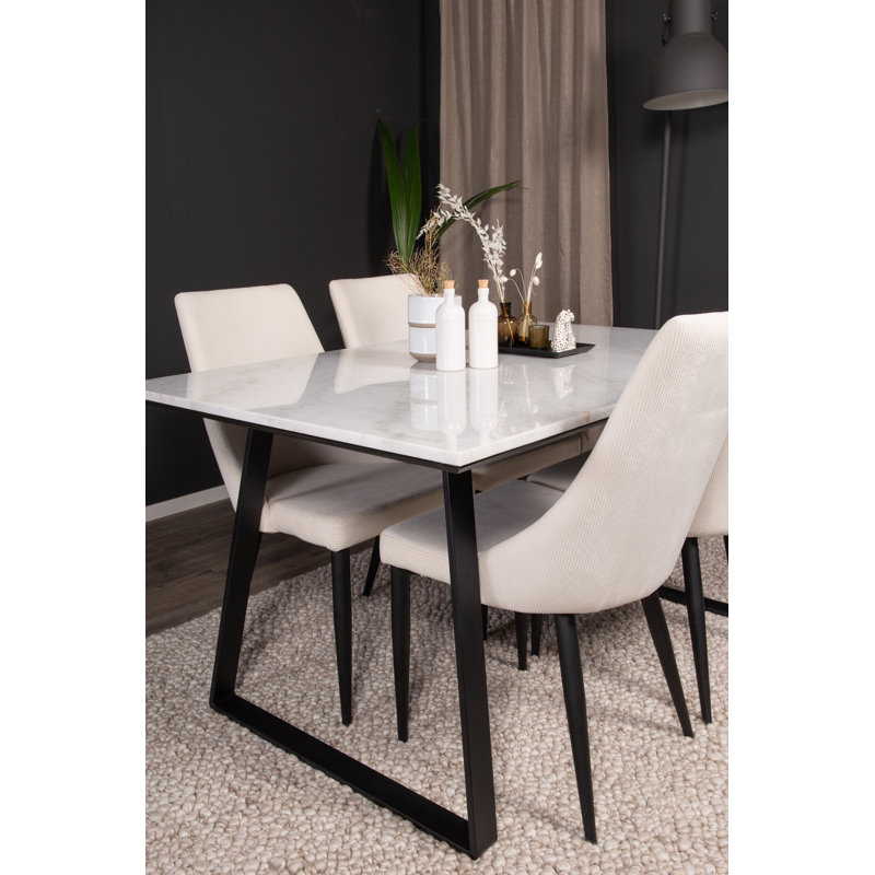 Haslet 4 - Person Dining Set