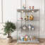 Vitrine moderne en verre avec lumières DEL