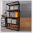 5 Tier Adjustable Garage Storage Shelving, Heavy Duty Metal Storage Utility Rack Shelf-1284720153-1284720152