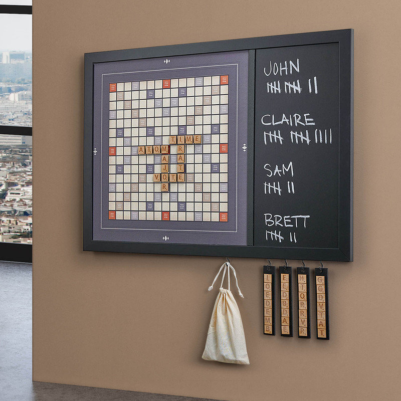 Hokku Designs Magnetic Wall Family Word Tile Board | Board Games | Game ...