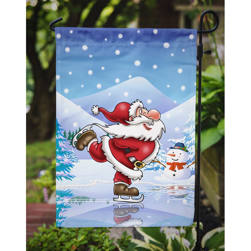 Drapeau de Noël Zorayr, H 15 po x l 11 po