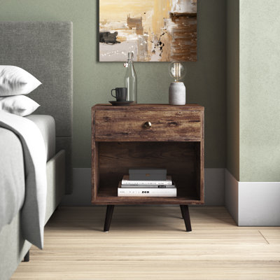 Monterey 1 Drawer Bedside Table