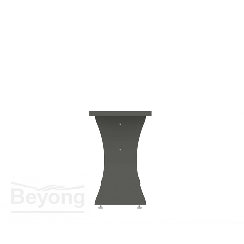 Banc de salle à manger Coney en gris anthracite - ensemble de 2, Gris anthracite