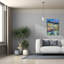 «Paris Evening» par Jeanette Vertentes, art mural sur toile-1432131621