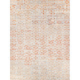 Natural Hide Cowhide Geometric Area Rug