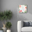 «Studio Botanicals 4 Green» par pertiet, art mural sur toile, 18 po x 18 po
