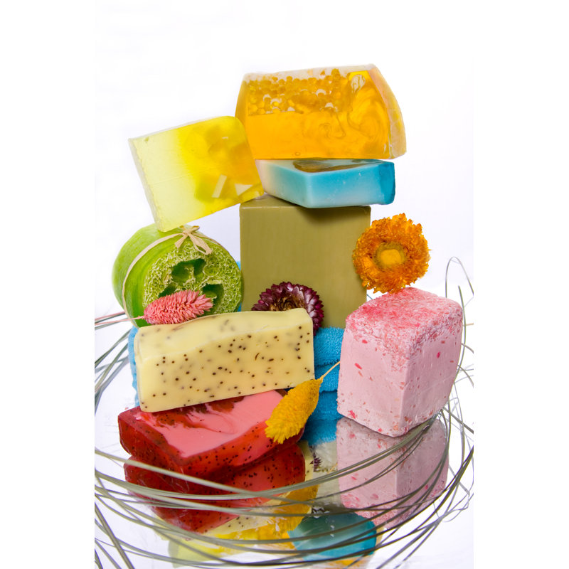 " Handmade Soaps " by Ingab, 12" H x 8" W  
