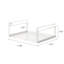 Yamazaki Home Under Shelf Storage Rack - Cabinet Organizer, Steel, Undershelf