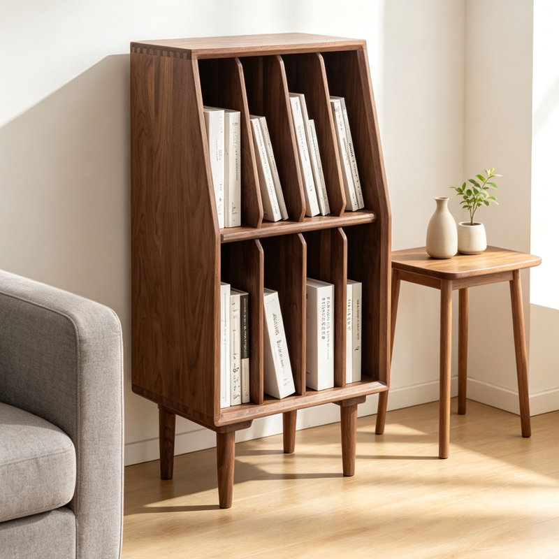Petite bibliothèque de style européen