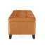 Repose-pieds avec rangement, banc avec repose-pieds rectangulaire, banc de rangement rembourré, repose-pieds pour le salon, le vestibule et la chambre à coucher-1606567688