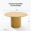Table de salle à manger en bois massif-1016859847-1016859848