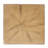 Wood-Look Square-Column MGO End Table,  H33.75",Wood-Like Distressed Finish, Mix With Different Heights, Indoor Outdoor Use-1576991092-1576991083