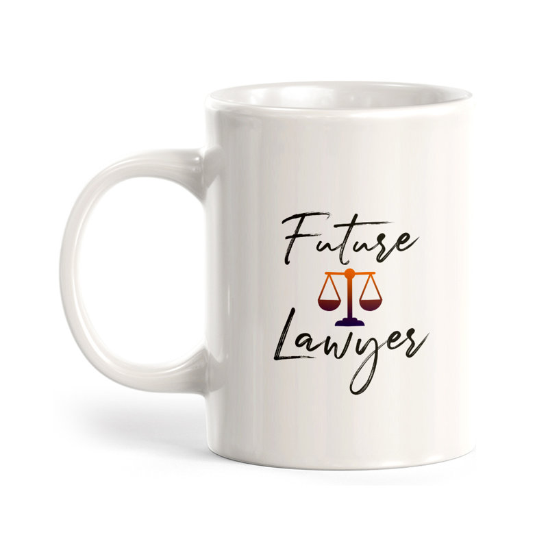 Grande tasse à café Dale, 15 oz, « Future Lawyer »