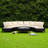 5‑Piece All‑Weather PE Rattan Wicker Half‑Moon Sofa Set – Brown Outdoor Patio Sectional with Tempered Glass Table, 8 Pillows & 4 Cushions – 350 lbs Capacity for Garden, Deck, or Poolside-1008576681