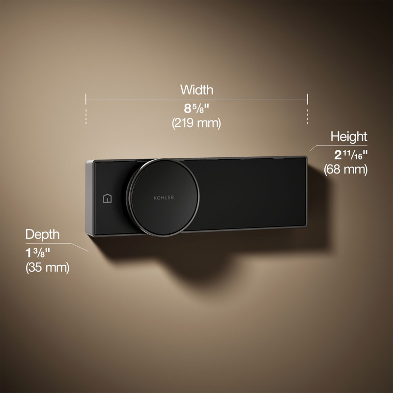 Anthem Digital Shower Control, Stainless Steel