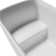 47'' x 27'' Freestanding Solid Surface Soaking Bathtub with Interior Seat for Small Space Room with Pop-up Drain And Overflow