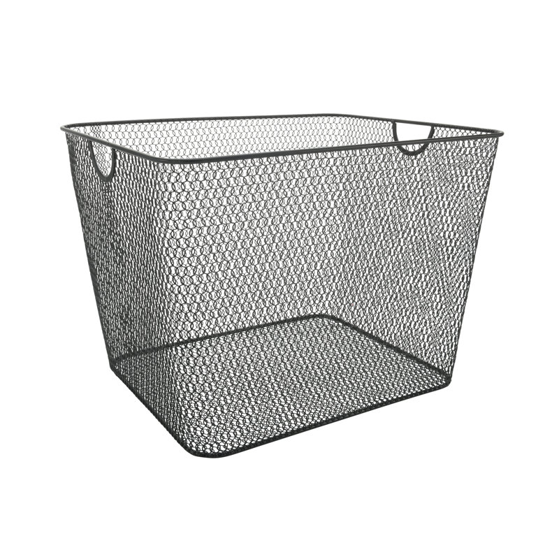 Panier de rangement à casiers à panier ouvert