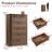 Accent chests with 6 drawers-1943791868