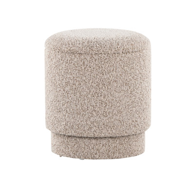 Tissu brun avec un style contemporain, revêtement élégant, couvercles amovibles pour le rangement, rembourrage en mousse confort, deux repose-pieds, longueur intérieure de 13,75 po, largeur, profondeur du produit 14,47 po, hauteur de 17,17 po, 7,93 lb