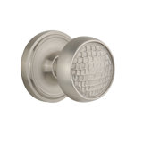 Craftsman Interior Mortise Door Knob with Classic Rosette