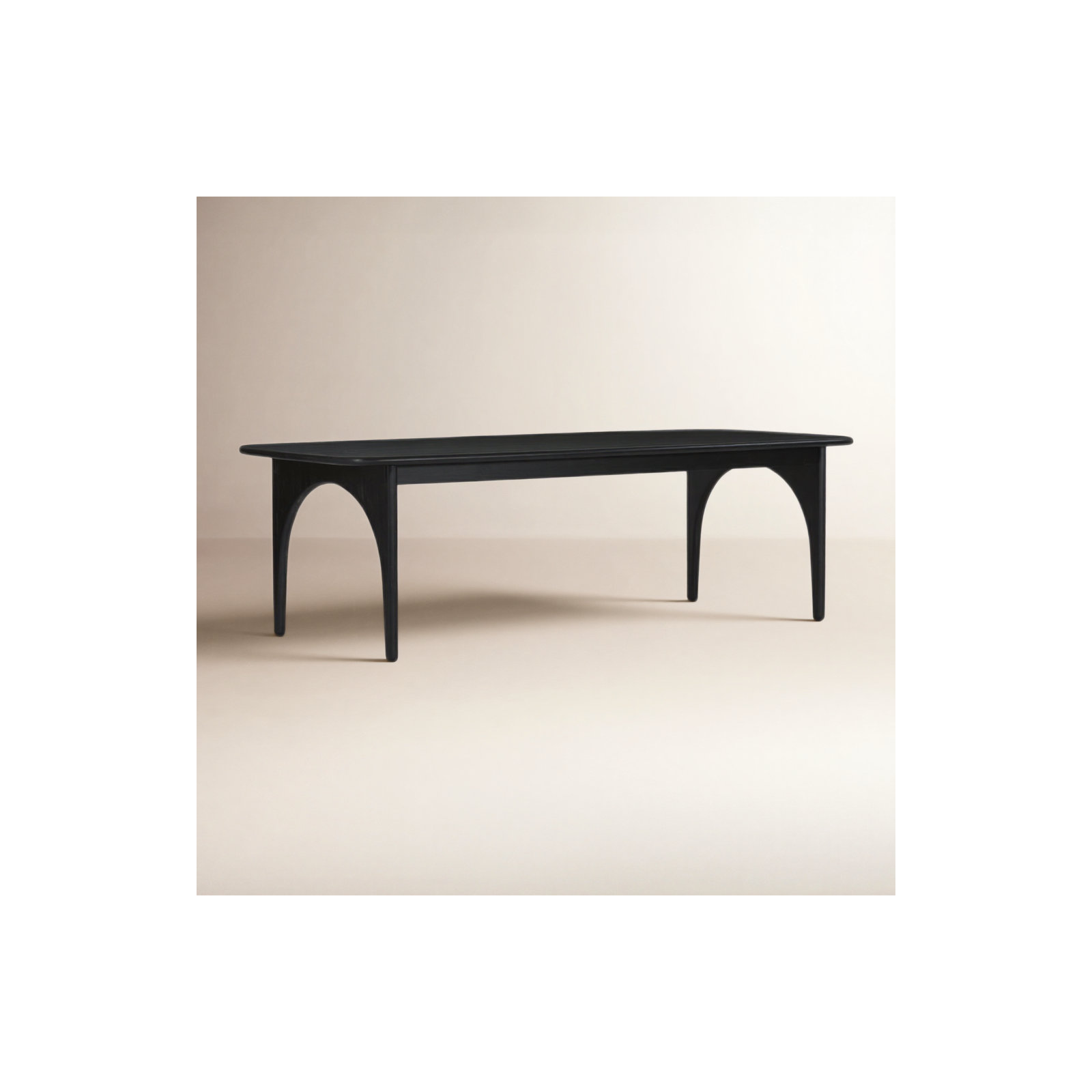 Umbria 96'' Dining Table, Charcoal
