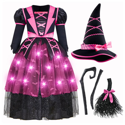 Halloween Witch Costume Kids 3T