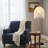 Three-Light Elegant Crystal Floor Lamp—Vintage waterfall design, layered crystal bead strands paired with a marble-patterned base, suitable for decorating living rooms, bedrooms, or offices (bulbs sold separately)