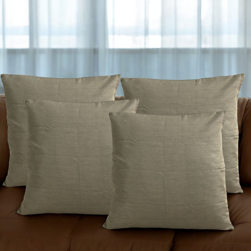 Breken Brown Square Cushion Cover